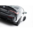 Maxton Design boční difuzory pod zadní nárazník v.7 pro BMW řada 4 G22/M-Pack, G22/M-Pack Facelift, G23/M-Pack, G23/M-Pack Facelift, černý lesklý plast ABS, Cabrio / Coupe