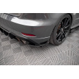 Maxton Design "Street Pro" boční difuzory pod zadní nárazník s křidélky pro Audi S3 8V FL, plast ABS bez povrchové úpravy, Sportback