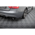 Maxton Design boční difuzory pod zadní nárazník ver.2 pro Audi S5 8T FL, černý lesklý plast ABS, Coupe