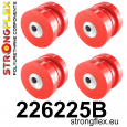 226225B: Strongflex Sada silentbloků zadního nosníku