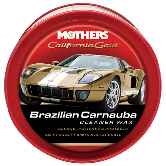 Mothers California Gold Brazilian Carnauba Cleaner Wax - čistící vosk s obsahem karnauby (pasta), 340 g