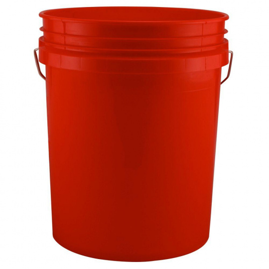 Grit Guard Bucket mycí kbelík - červený, 18,9L