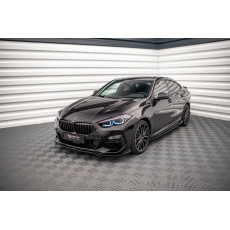 Maxton Design spoiler pod přední nárazník ver.3 pro BMW řada 2 Gran Coupe F44 (2019-)/M-Pack, černý lesklý plast ABS