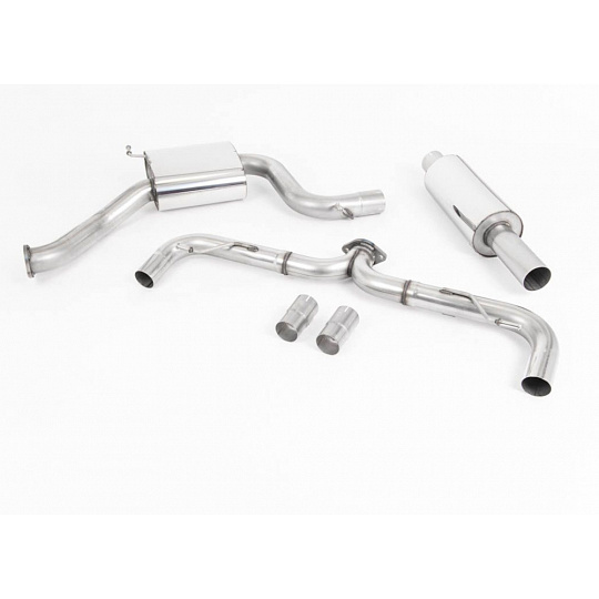 Milltek Sport homologovaný výfuk cat-back s rezonátorem pro Volkswagen Golf MK7.5 GTi (bez Performance Pack, bez GPF) 2017-2018, typ koncovek: JET-100 karbonové Milltek Sport homologovaný výfuk cat-back s rezonátorem pro Volkswagen Golf MK7.5 GTi (bez Performance Pack, bez GPF) 2017-2018, typ koncovek: JET-100 karbonové