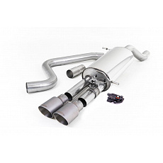 Milltek Sport homologovaný výfuk cat-back GPF Back pro Ford Fiesta Mk8/Mk8.5 ST 1.5 EcoBoost 200PS (Post Sept 2020 Models Only) 2020-2024, GT-90 titanové koncovky