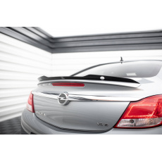 Maxton Design prodloužení spoileru pro Opel Insignia, černý lesklý plast ABS, OPC-Line