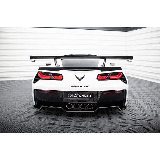 Maxton Design zadní křídlo s úzce rozkročenými držáky pro Chevrolet Corvette C7 Grand Sport, C7 Stingray, pravý karbon Maxton Design zadní křídlo s úzce rozkročenými držáky pro Chevrolet Corvette C7 Grand Sport, C7 Stingray, pravý karbon