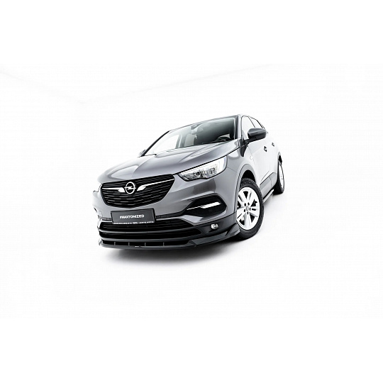 Maxton Design spoiler pod přední nárazník pro Opel Grandland Mk1, černý lesklý plast ABS Maxton Design spoiler pod přední nárazník pro Opel Grandland Mk1, černý lesklý plast ABS