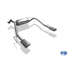Fox Sportauspuff koncový tlumič výfuku s koncovkou 115x85 Typ 32 na obou stranách pro Opel Astra J s motorem 1.6 Sports Tourer Fox Sportauspuff koncový tlumič výfuku s koncovkou 115x85 Typ 32 na obou stranách pro Opel Astra J s motorem 1.6 Sports Tourer