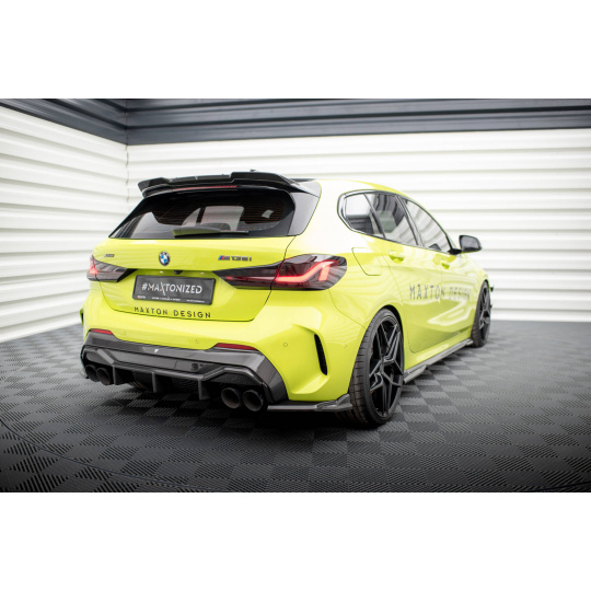 Maxton Design boční difuzory pod zadní nárazník pro BMW řada 1 F40, materiál pravý karbon, M-Pack/ M135i