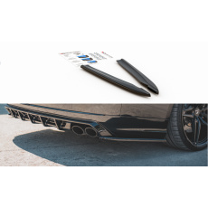 Maxton Design boční difuzory pod zadní nárazník ver.2 pro Audi S8 D4, Carbon-Look Maxton Design boční difuzory pod zadní nárazník ver.2 pro Audi S8 D4, Carbon-Look