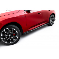 Maxton Design difuzory pod boční prahy pro BMW X3 G45, černý lesklý plast ABS, M-Pack