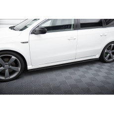 Maxton Design difuzory pod boční prahy pro Volkswagen Passat Mk7 (B7), černý lesklý plast ABS, Variant/Sedan Maxton Design difuzory pod boční prahy pro Volkswagen Passat Mk7 (B7), černý lesklý plast ABS, Variant/Sedan