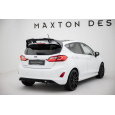 Maxton Design prodloužení spoileru pro Ford Fiesta ST Mk8, Mk8 Facelift, černý lesklý plast ABS, pouze pro vozy s Maxton spoilerem FO-FI-8-FH1FP