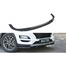 Maxton Design spoiler pod přední nárazník ver.2 pro Hyundai Tucson Mk3 Facelift, Carbon-Look