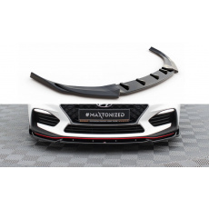 Maxton Design spoiler pod přední nárazník ver.5 pro Hyundai i30 N Mk3, černý lesklý plast ABS Maxton Design spoiler pod přední nárazník ver.5 pro Hyundai i30 N Mk3, černý lesklý plast ABS