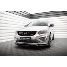 Maxton Design spoiler pod přední nárazník pro Volvo XC60 Mk1 Facelift R-Design, černý lesklý plast ABS Maxton Design spoiler pod přední nárazník pro Volvo XC60 Mk1 Facelift R-Design, černý lesklý plast ABS
