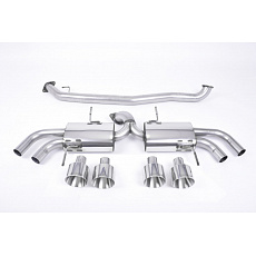 Milltek Sport výfukový systém secondary cat-back pro Nissan GT-R R35 2009-2015