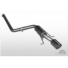 Fox Sportauspuff koncový tlumič výfuku s koncovkou 1x100 Typ 17 pro Mini Clubman R55 2007- s motorem 1.6 D