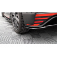 Maxton Design "Street Pro" boční difuzory pod zadní nárazník pro Hyundai i20 N Mk3, plast ABS bez povrchové úpravy