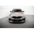Maxton Design spoiler pod přední nárazník ver.1 pro BMW M5 F90, černý lesklý plast ABS
