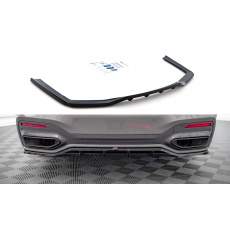 Maxton Design středový spoiler pod zadní nárazník s žebrováním pro BMW řada 7 G11 Facelift M-Pack, černý lesklý plast ABS Maxton Design středový spoiler pod zadní nárazník s žebrováním pro BMW řada 7 G11 Facelift M-Pack, černý lesklý plast ABS