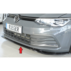 Rieger lipa pod přední nárazník pro Volkswagen Golf 8 3-dvéř., 12/19-, plast ABS lakovaný do černé lesklé barvy Rieger lipa pod přední nárazník pro Volkswagen Golf 8 3-dvéř., 12/19-, plast ABS lakovaný do černé lesklé barvy