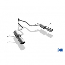 Fox Sportauspuff koncový tlumič výfuku s koncovkou 129x106 Typ 32 na obou stranách pro Jeep Grand Cherokee WK 2010-2013 s motorem 3.0 d