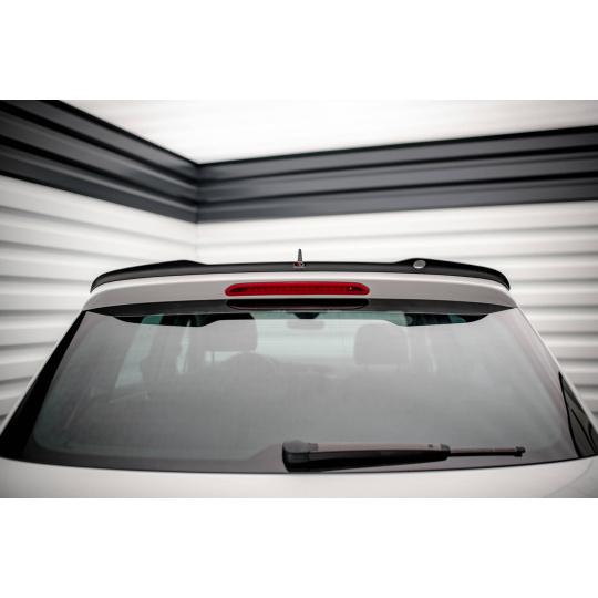 Maxton Design prodloužení spoileru pro Volkswagen Tiguan MK2 Standard, černý lesklý plast ABS