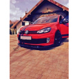 Maxton Design spoiler pod přední nárazník pro Volkswagen Golf Mk6, černý lesklý plast ABS, Edition 35