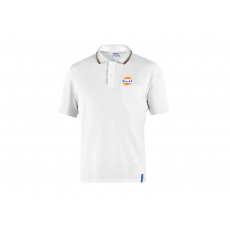 Sparco polo triko Gulf, barva: bílá, velikost: M