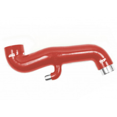 Forge Motorsport silikonová hadice pro VW T5 1.9TDI, r.v. 2003-2010, barva: červená, varianta: bez spon Forge Motorsport silikonová hadice pro VW T5 1.9TDI, r.v. 2003-2010, barva: červená, varianta: bez spon