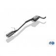 Fox Sportauspuff koncový tlumič výfuku s koncovkou 1x90 Typ 13 pro Ford Focus II 2004-01/2008 s motorem 1.4, 1.6, 1.8, 2.0, Turnier