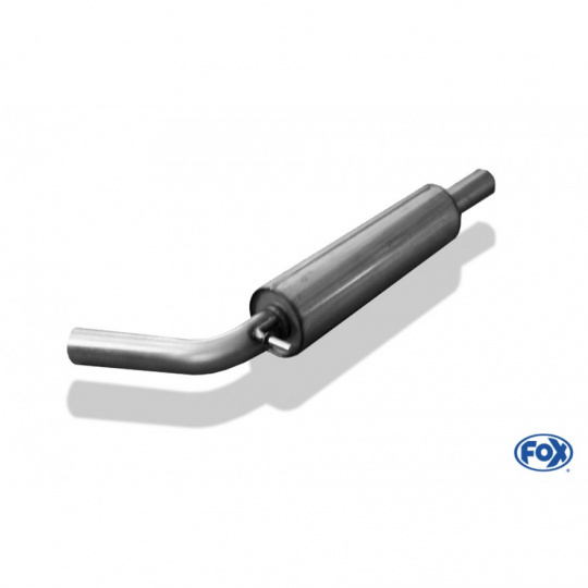 Fox Sportauspuff přední díl s tlumičem pro Seat Ibiza 6J 2008- s motorem 1.0, 1.2, 1.2 TDI, 1.4, 1.4 TDI, 1.6, 1.6 TDI, 1.9 TDI, 2.0 TDI