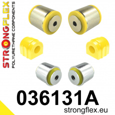 036131A: Strongflex Sada silentbloků předního zavěšení varianta SPORT 036131A: Strongflex Sada silentbloků předního zavěšení varianta SPORT