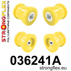 036241A: Strongflex Sada silentbloků zadního nosníku varianta SPORT 036241A: Strongflex Sada silentbloků zadního nosníku varianta SPORT