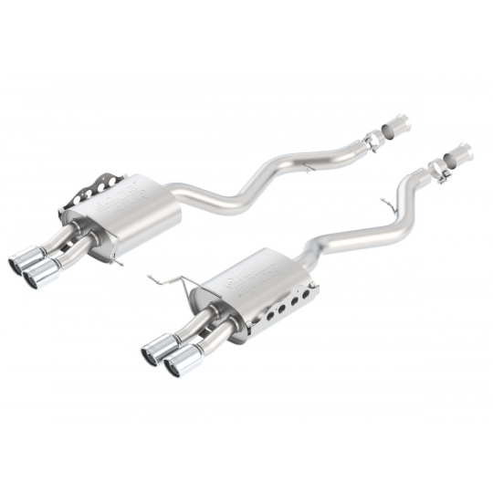 Borla Cat-Back výfukový systém "ATAK" pro BMW E93 M3 Convertible 4,0l RWD 2-dvéř., r.v. 2008-2013