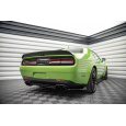 Maxton Design boční difuzory pod zadní nárazník pro Dodge Challenger MK3 SRT Hellcat Widebody, černý lesklý plast ABS