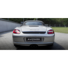 Maxton Design prodloužení spoileru pro Porsche Boxster 987, černý lesklý plast ABS Maxton Design prodloužení spoileru pro Porsche Boxster 987, černý lesklý plast ABS