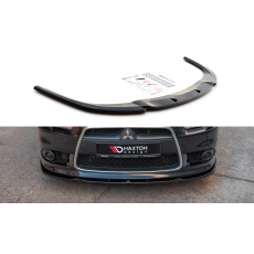 Maxton Design spoiler pod přední nárazník pro Mitsubishi Lancer Mk8, Carbon-Look Maxton Design spoiler pod přední nárazník pro Mitsubishi Lancer Mk8, Carbon-Look