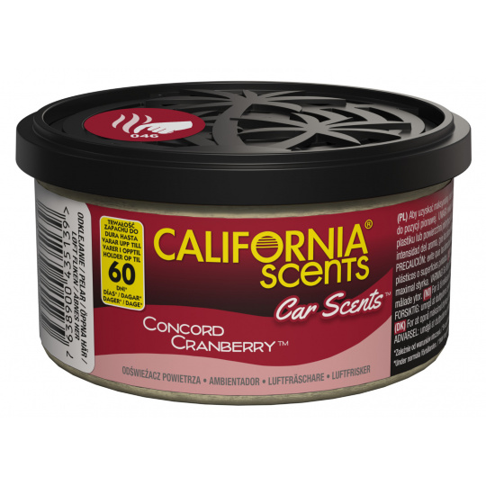 Osvěžovač vzduchu California Scents 42 g, vůně: Brusinky