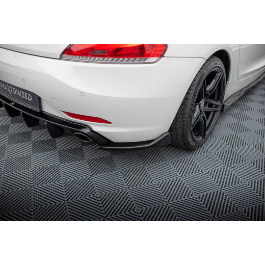 Maxton Design boční difuzory pod zadní nárazník pro BMW Z4 E89, černý lesklý plast ABS
