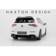 Maxton Design "Street Pro" difuzor zadního nárazníku v.4 pro Volkswagen Golf GTI Mk8, Mk8 Facelift, plast ABS bez povrchové úpravy