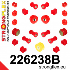226238B: Strongflex Kompletní sada silentbloků pro zavěšení 226238B: Strongflex Kompletní sada silentbloků pro zavěšení