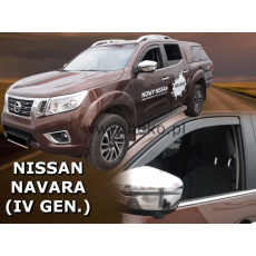 HEKO ofuky oken Nissan Navara Pickup 4dv (2014-) přední