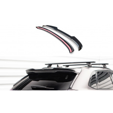 Maxton Design prodloužení spoileru pro Ford Edge Mk2 /Standard, černý lesklý plast ABS