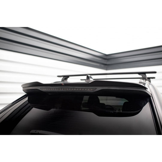 Maxton Design prodloužení spoileru pro Ford Edge Mk2 /Standard, černý lesklý plast ABS