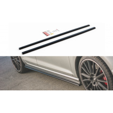 Maxton Design difuzory pod boční prahy ver.2 pro Volkswagen Golf GTI Mk7, černý lesklý plast ABS Maxton Design difuzory pod boční prahy ver.2 pro Volkswagen Golf GTI Mk7, černý lesklý plast ABS