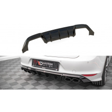 Maxton Design vložka zadního nárazníku pro Volkswagen Golf R Mk7, černý lesklý plast ABS Maxton Design vložka zadního nárazníku pro Volkswagen Golf R Mk7, černý lesklý plast ABS