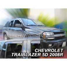 HEKO ofuky oken Chevrolet Trailblazer 5dv (2002-2009) přední + zadní
